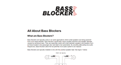 Desktop Screenshot of bassblocker.com